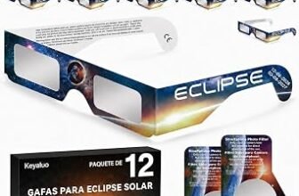 🤯 🔥GAFAS ECLIPSE SOLAR 🔥 Keyaluo Gafas Eclipse Solar Homologadas,2026 paquete de 12 gafas de eclipse sol…