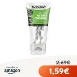 🚫 [CADUCADO] ¡MÍNIMO HISTÓRICO! 😱 Ahorra un 41% en el Gel de Efecto Frío Babaria para Piernas Cansadas